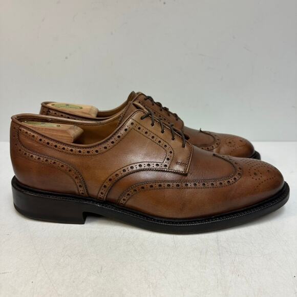NEW HEELS Polo Ralph Lauren Brenton Wingtip Derby Goodyear Welt Made in Spain 12 main image 10